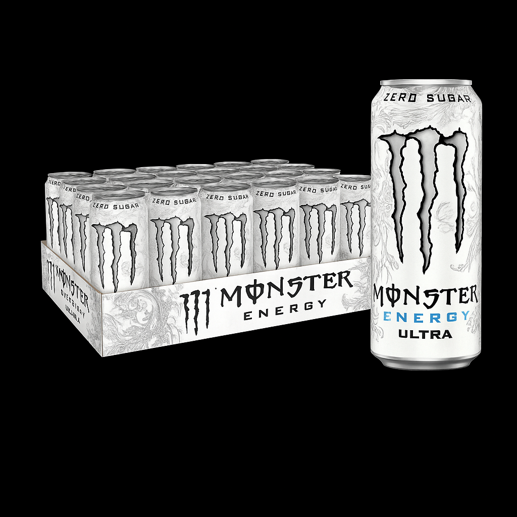 Monster Energy Ultra White – Zero Sugar (500ml)