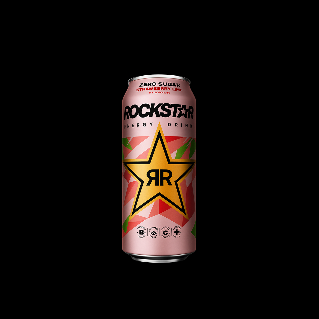Rockstar Energy Zero Strawberry Lime