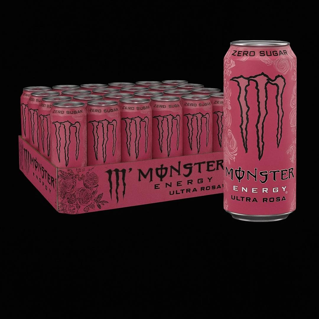 Monster Energy Ultra Rosa