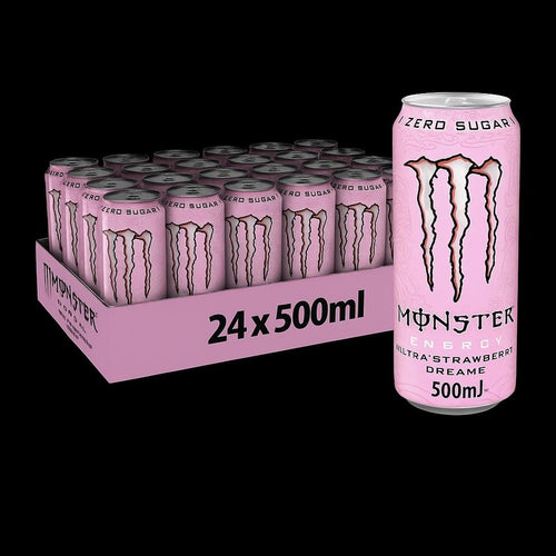 Monster Energy Ultra Strawberry Dreams - Zero Sugar (500ml)